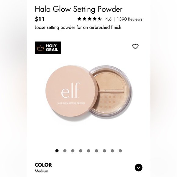 elf Halo Glow Setting Powder - Picture 1 of 3